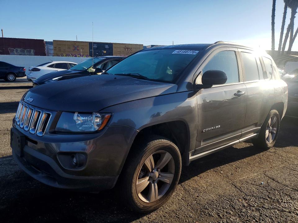 2016 Jeep Compass მანქანა იყიდება აუქციონზე, vin: 1C4NJDBB4GD780063, აუქციონის ნომერი: 48188776