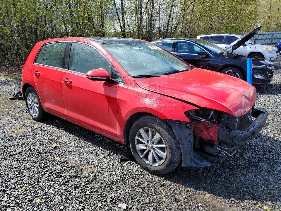 Продаж на аукціоні авто 2016 Volkswagen Golf, vin: 3VW217AU1GM025994, номер лоту: 49974026
