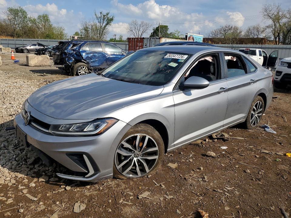 2025 Volkswagen Jetta მანქანა იყიდება აუქციონზე, vin: 3VWEX7BU2SM024839, აუქციონის ნომერი: 50347726