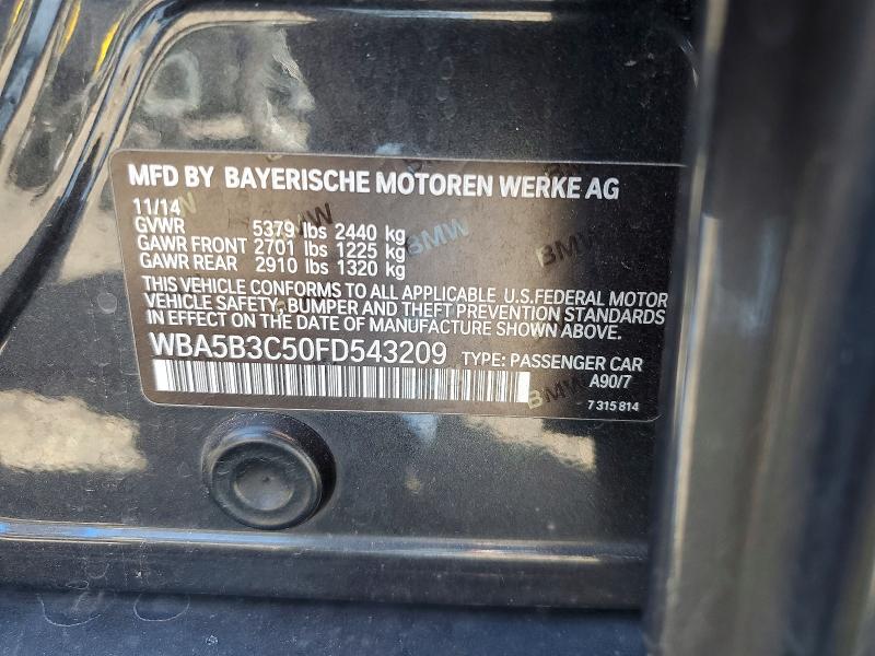 Продажа на аукционе авто 2015 Bmw 535, vin: WBA5B3C50FD543209, номер лота: 48155746
