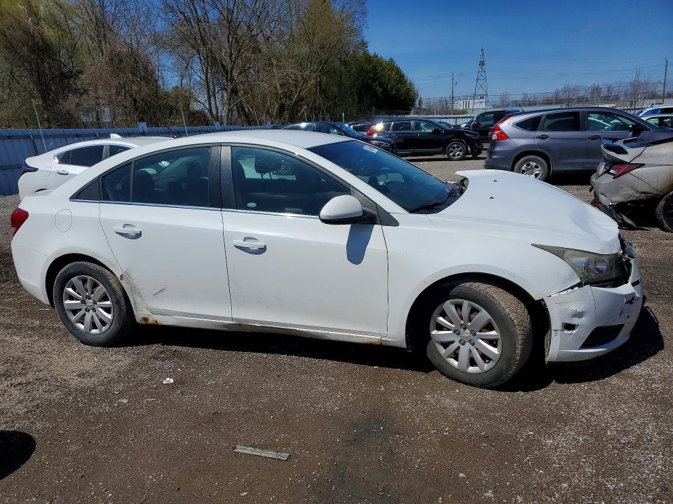 2011 Chevrolet Cruze მანქანა იყიდება აუქციონზე, vin: 1G1PF5S96B7279186, აუქციონის ნომერი: 45946486