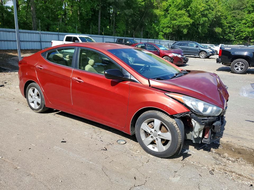 2011 Hyundai Elantra მანქანა იყიდება აუქციონზე, vin: KMHDH4AE3BU146797, აუქციონის ნომერი: 51693566