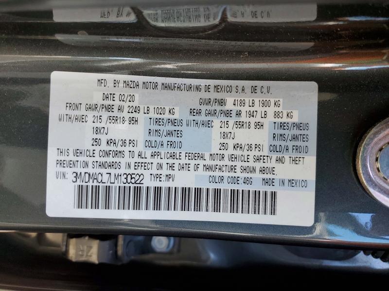 Продаж на аукціоні авто 2020 Mazda Cx-30, vin: 3MVDMACL7LM130522, номер лоту: 48648666