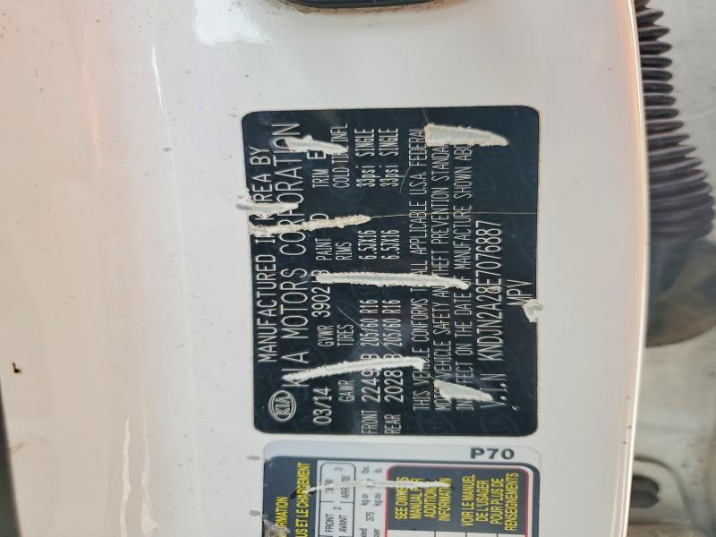Aukcja sprzedaży 2014 Kia Soul, vin: KNDJN2A28E7076887, numer aukcji: 51636476