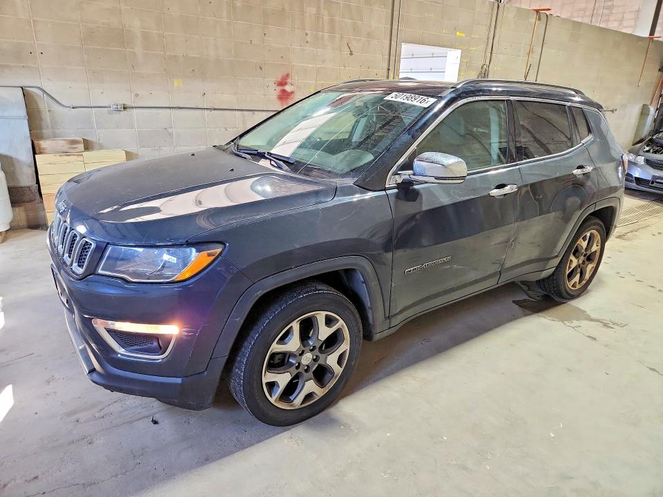 Auction sale of the 2018 Jeep Compass 4d 4wd (new), vin: 3C4NJDCB9JT222368, lot number: 50198916