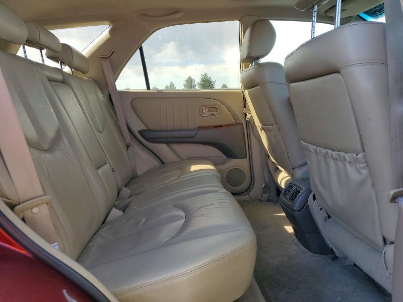 Продаж на аукціоні авто 2000 Lexus Rx, vin: JT6HF10U4Y0146530, номер лоту: 51484206
