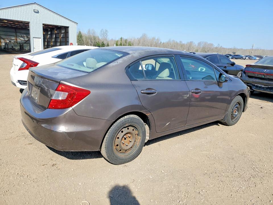 50838586 :رقم المزاد ، 2HGFB2F53CH022370 vin ، 2012 Honda Civic مزاد بيع