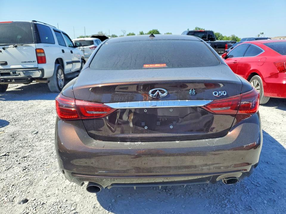 Продажа на аукционе авто 2018 Infiniti Q50, vin: JN1EV7AP3JM357777, номер лота: 50225116