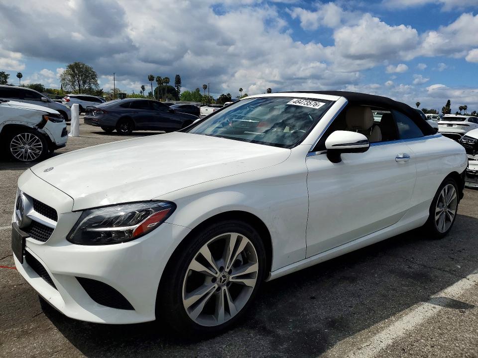 Продажа на аукционе авто 2020 Mercedes-benz C, vin: WDDWK8DB2LF955176, номер лота: 48473576