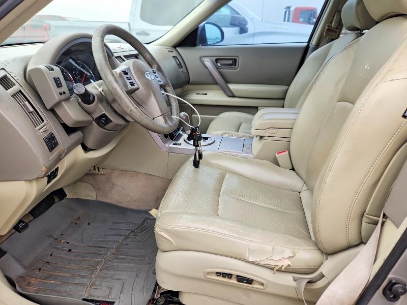 49993516 :رقم المزاد ، JNRAS08U55X105623 vin ، 2005 Infiniti Fx35 مزاد بيع