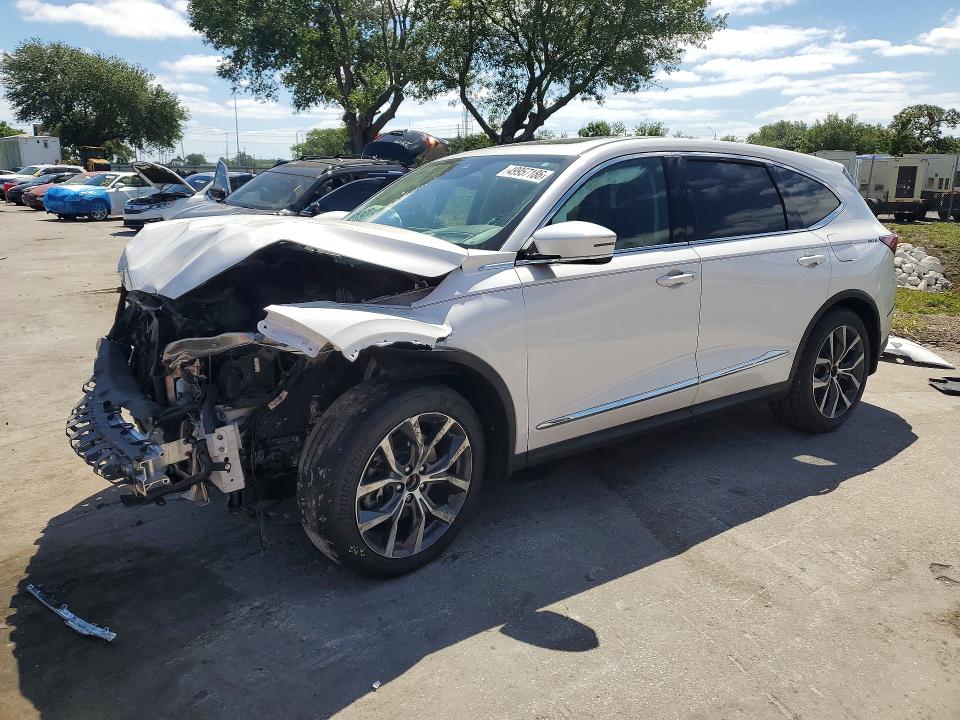 Продажа на аукционе авто 2023 Acura Mdx, vin: 5J8YD9H4XPL005848, номер лота: 49957186