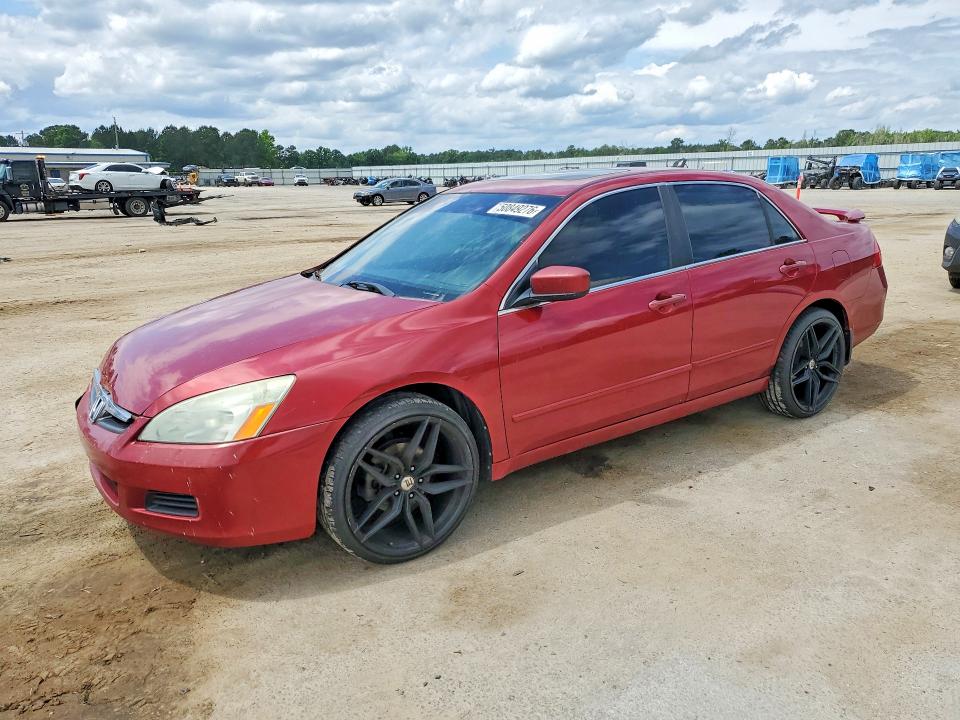 2007 Honda Accord მანქანა იყიდება აუქციონზე, vin: 1HGCM66897A058406, აუქციონის ნომერი: 50849276