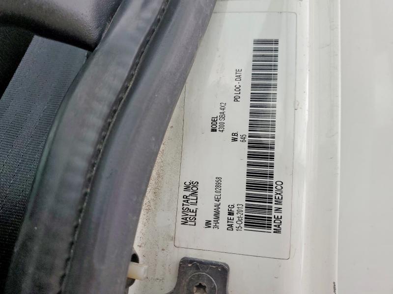 50839316 :رقم المزاد ، 3HAMMAAL4EL028958 vin ، 1984 International Ma025 مزاد بيع