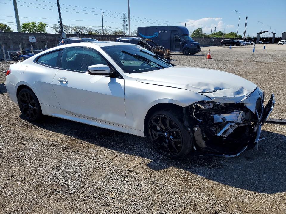 2026 Bmw 430i მანქანა იყიდება აუქციონზე, vin: WBA43DA02TCW64346, აუქციონის ნომერი: 51303226