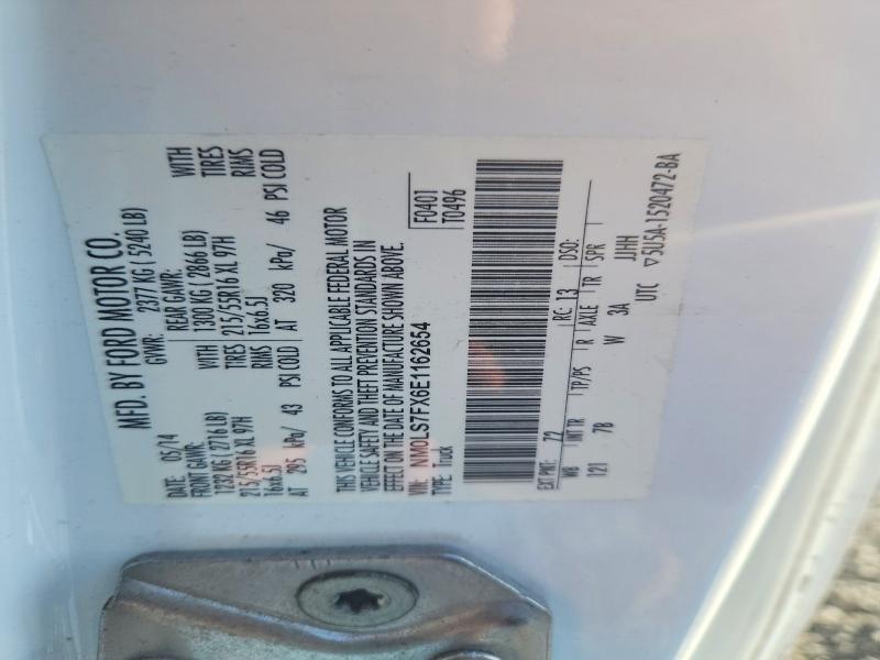 49303506 :رقم المزاد ، NM0LS7FX6E1162654 vin ، 2014 Ford Transit Connect مزاد بيع