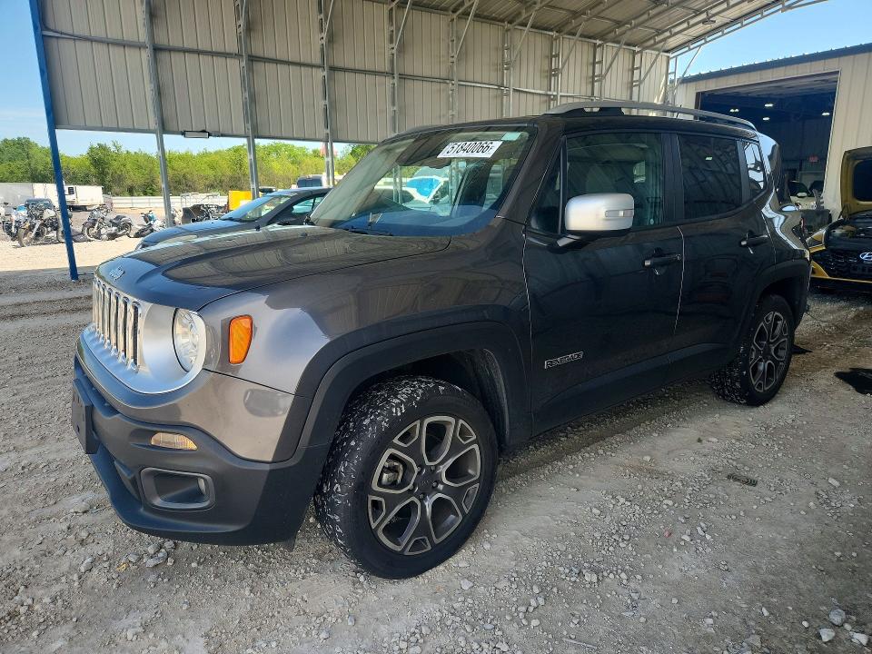 Продаж на аукціоні авто 2017 Jeep Renegade, vin: ZACCJBDB3HPG56376, номер лоту: 51840066