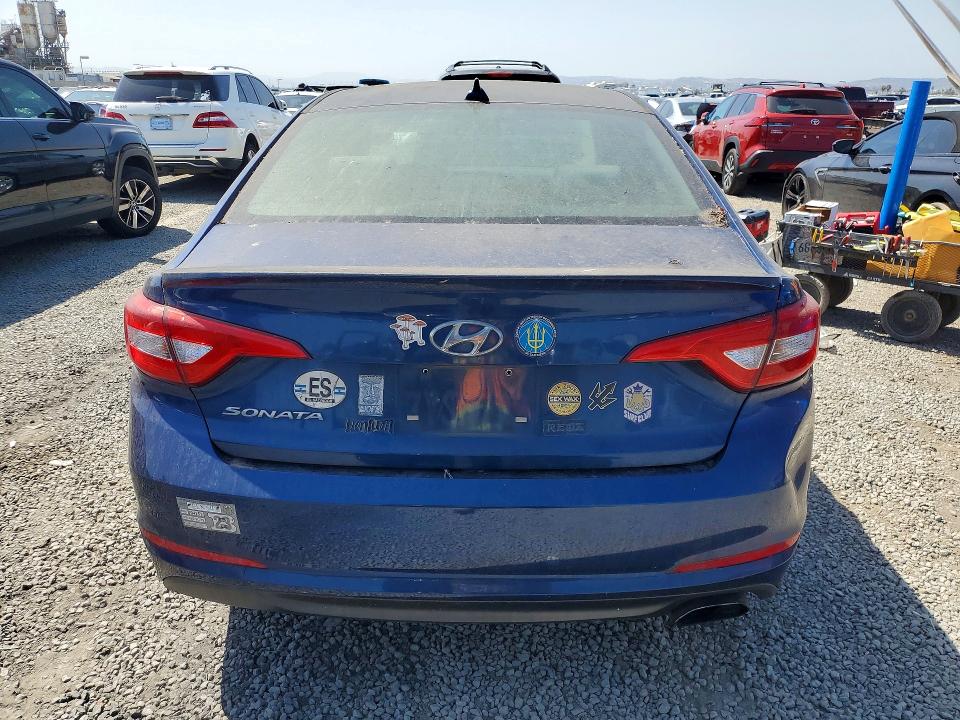 2017 Hyundai Sonata მანქანა იყიდება აუქციონზე, vin: 5NPE24AF0HH577538, აუქციონის ნომერი: 50459476