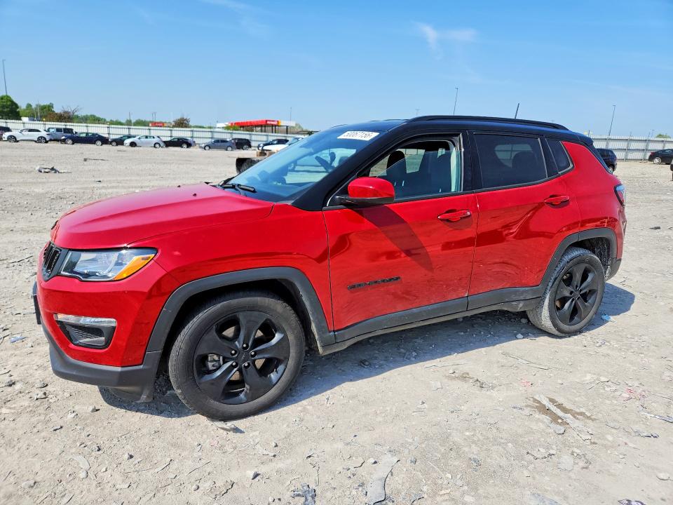 50067156 :رقم المزاد ، 3C4NJCBB8MT560280 vin ، 2021 Jeep Compass مزاد بيع