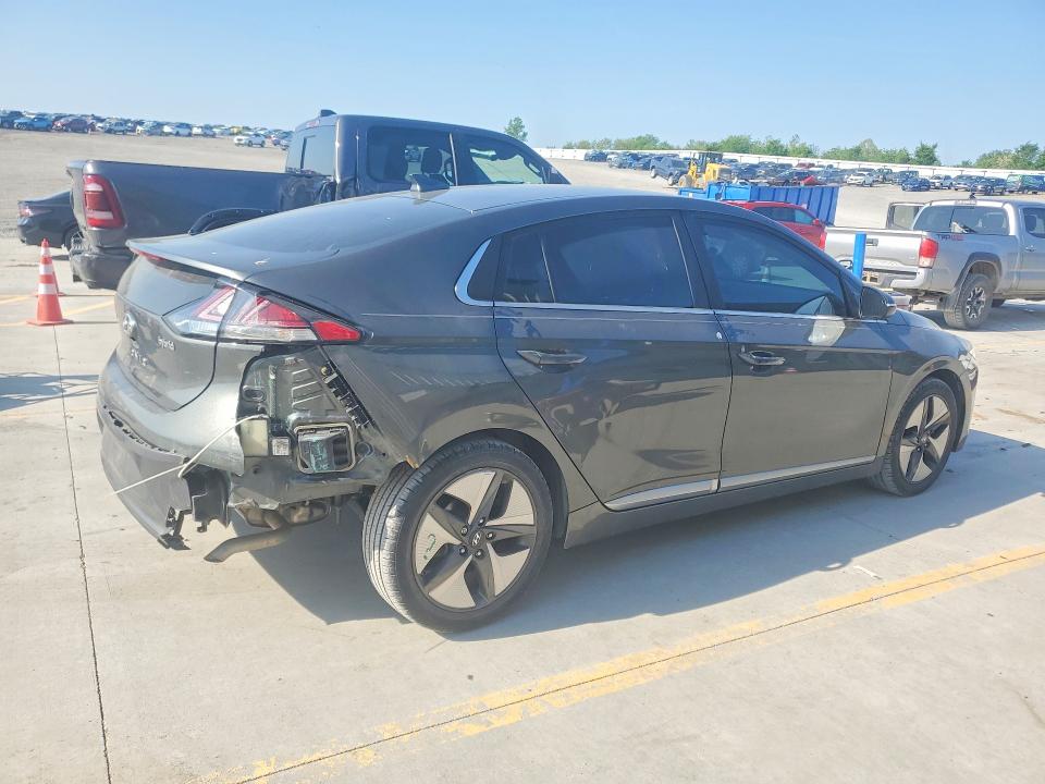 2021 Hyundai Ioniq Hybrid მანქანა იყიდება აუქციონზე, vin: KMHC85LCXMU248338, აუქციონის ნომერი: 50936676