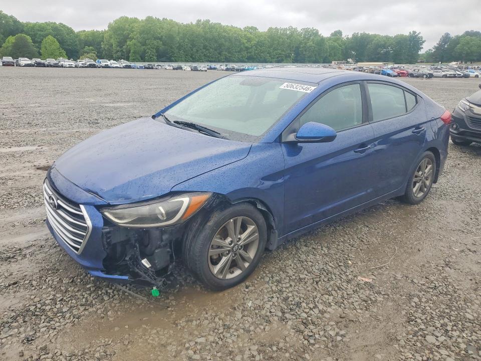 Продаж на аукціоні авто 2018 Hyundai Elantra, vin: 5NPD84LF0JH342389, номер лоту: 50632546