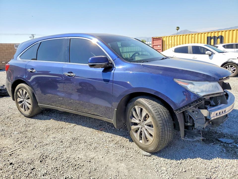 48524056 :رقم المزاد ، 5FRYD3H40EB011703 vin ، 2014 Acura Mdx مزاد بيع