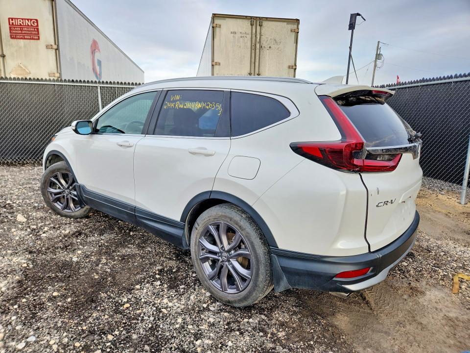 2022 Honda Cr-v მანქანა იყიდება აუქციონზე, vin: 2HKRW2H48NH203513, აუქციონის ნომერი: 70007705
