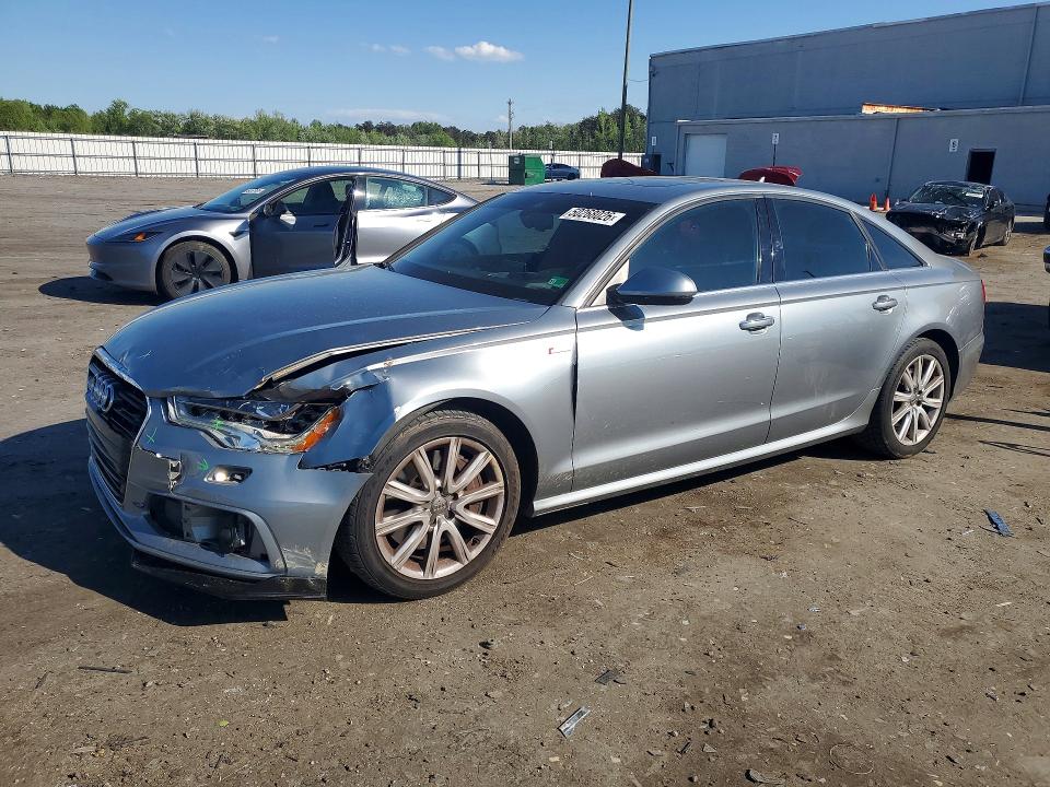 50268026 :رقم المزاد ، WAUHGAFC3FN020807 vin ، 2015 Audi A6 مزاد بيع