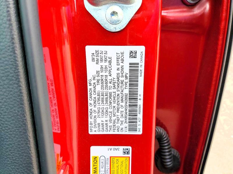 Aukcja sprzedaży 2025 Honda Cr-v, vin: 2HKRS4H45SH426692, numer aukcji: 49936056