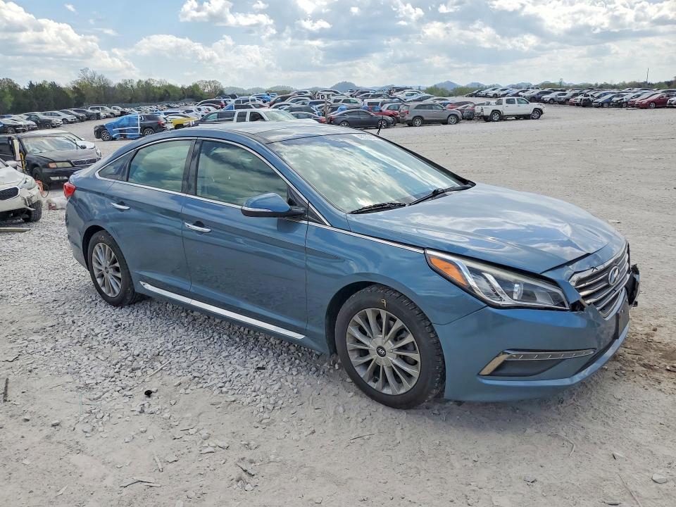 2015 Hyundai Sonata მანქანა იყიდება აუქციონზე, vin: 5NPE34AF6FH058780, აუქციონის ნომერი: 48569876