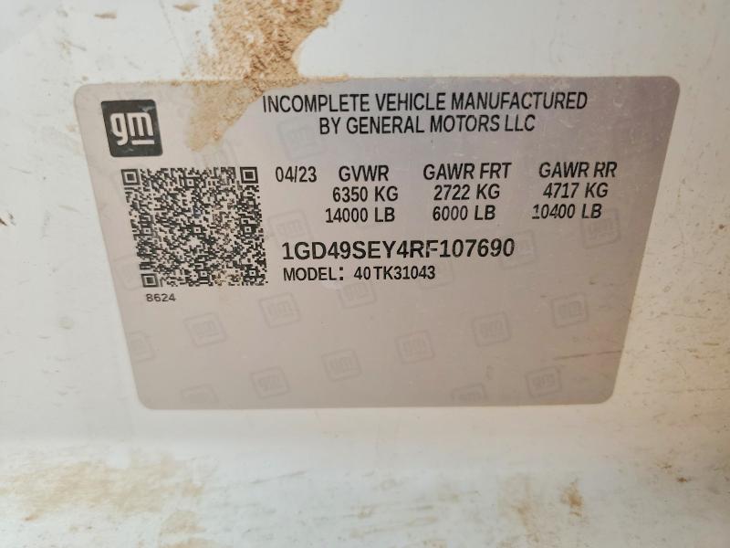 Продаж на аукціоні авто 2024 Gmc Sierra, vin: 1GD49SEY4RF107690, номер лоту: 79447355