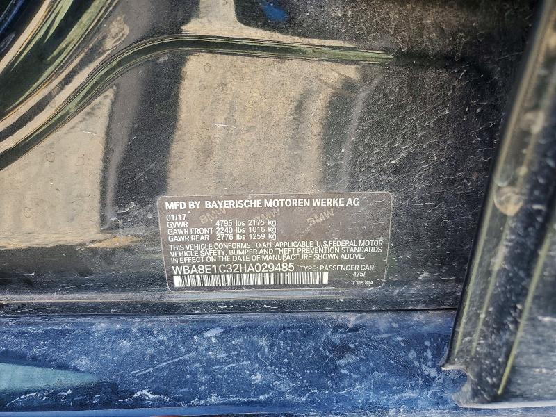 Aukcja sprzedaży 2017 Bmw 330e, vin: WBA8E1C32HA029485, numer aukcji: 48295266