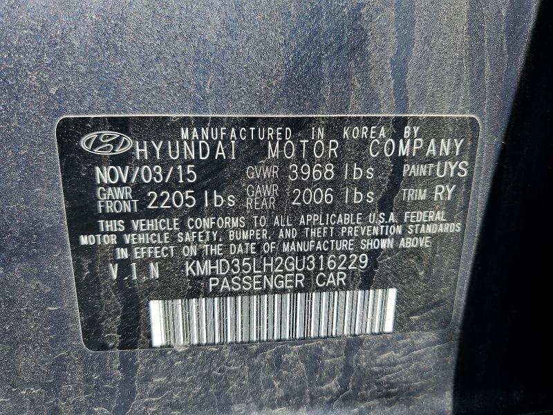 Продажа на аукционе авто 2016 Hyundai Elantra Gt, vin: KMHD35LH2GU316229, номер лота: 51757896