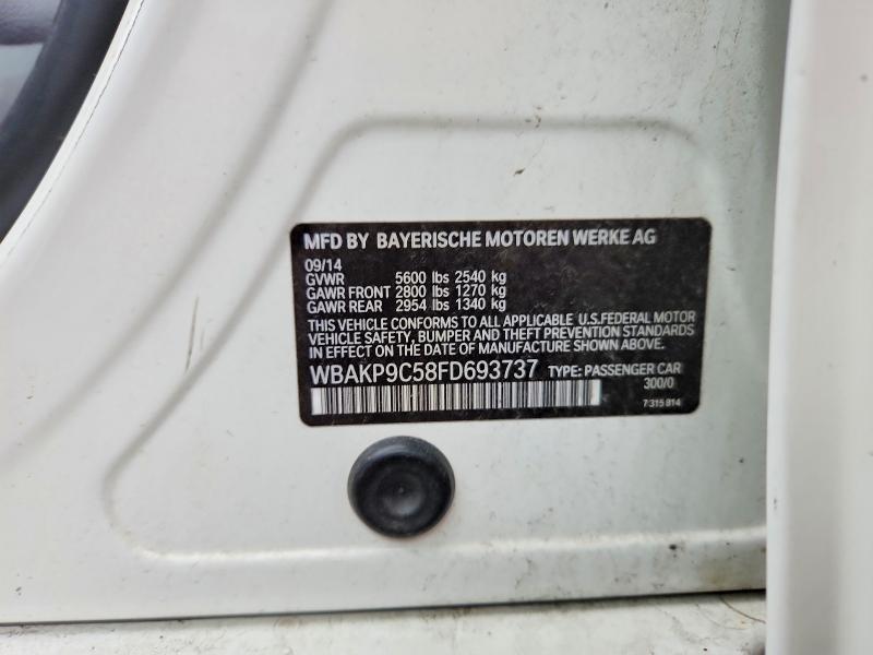 51006396 :رقم المزاد ، WBAKP9C58FD693737 vin ، 2015 Bmw 550 مزاد بيع