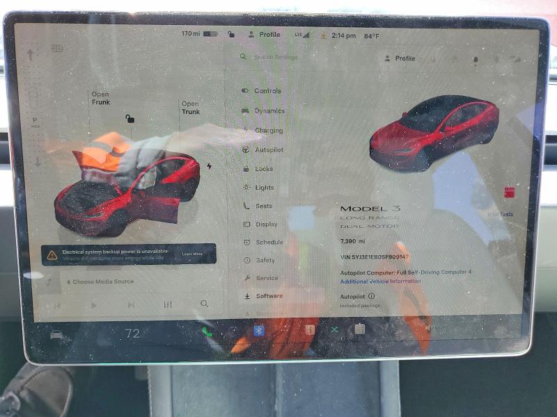Продажа на аукционе авто 2025 Tesla Model 3, vin: 5YJ3E1EB0SF909147, номер лота: 51751866