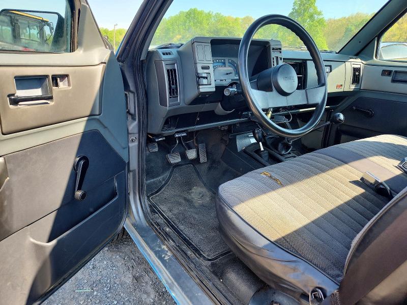 1991 Gmc Sonoma მანქანა იყიდება აუქციონზე, vin: 1GTCT14Z0M2557522, აუქციონის ნომერი: 50966526