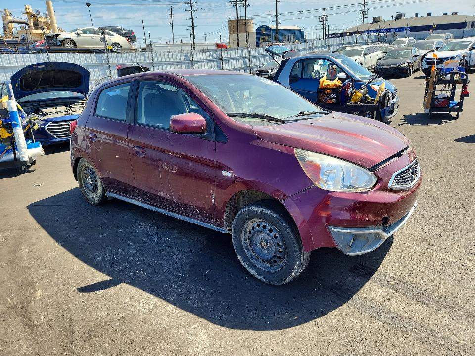 Aukcja sprzedaży 2019 Mitsubishi Mirage, vin: ML32A3HJ1KH000830, numer aukcji: 50669046