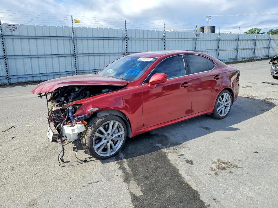 50610156 :رقم المزاد ، JTHBE262675013118 vin ، 2007 Lexus Is مزاد بيع
