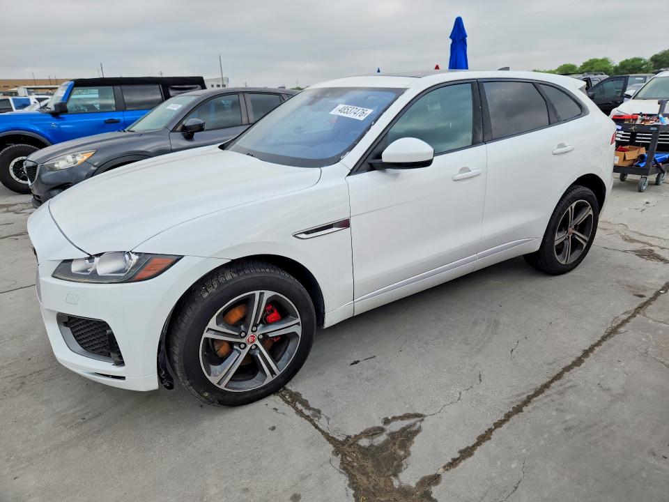 Продаж на аукціоні авто 2020 Jaguar F-pace, vin: SADCM2FV3LA641324, номер лоту: 48537476