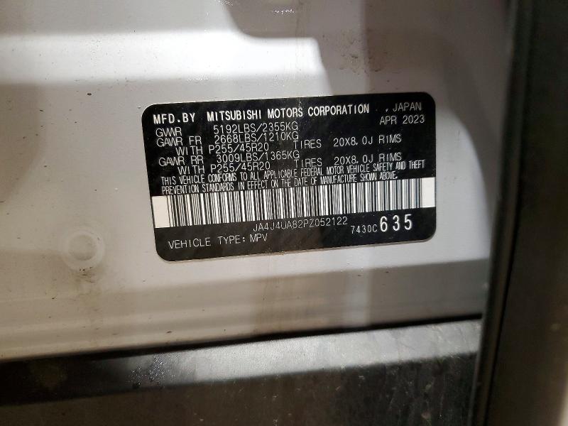 Продаж на аукціоні авто 2023 Mitsubishi Outlander, vin: JA4J4UA82PZ052122, номер лоту: 48248156
