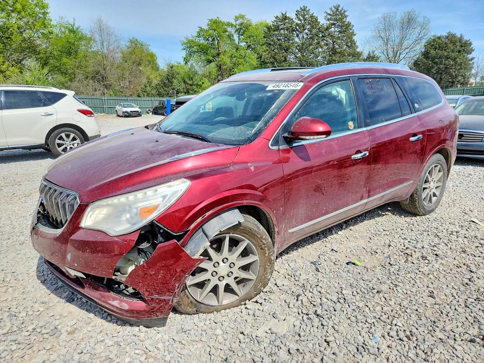 49218546 :رقم المزاد ، 5GAKVBKD6FJ146526 vin ، 2015 Buick Enclave مزاد بيع