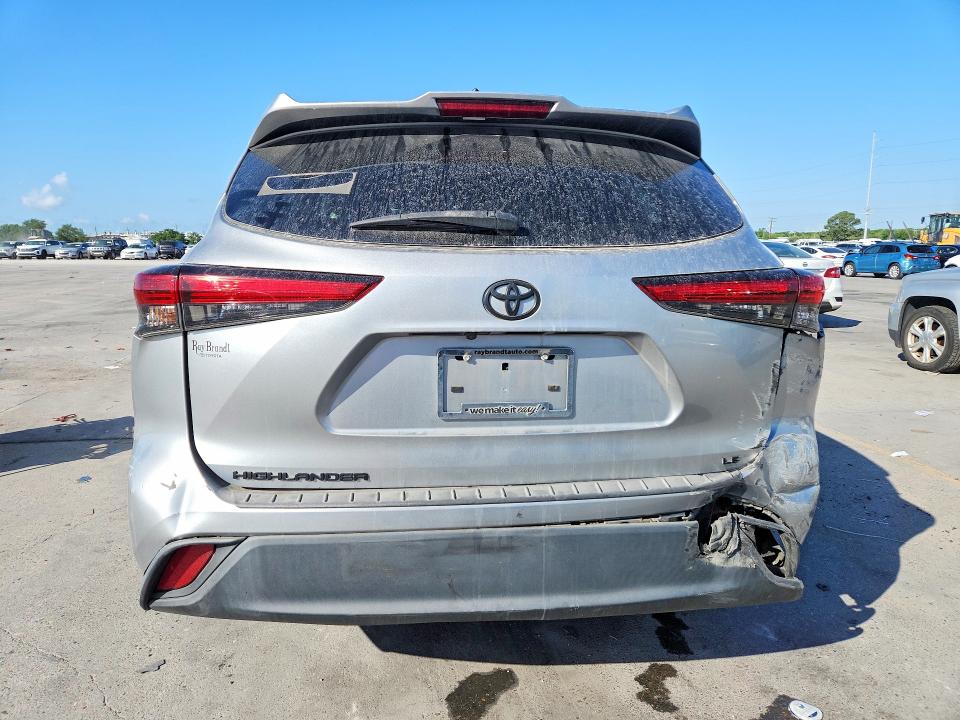50295466 :رقم المزاد ، 5TDZZRAH7NS121165 vin ، 2022 Toyota Highlander مزاد بيع