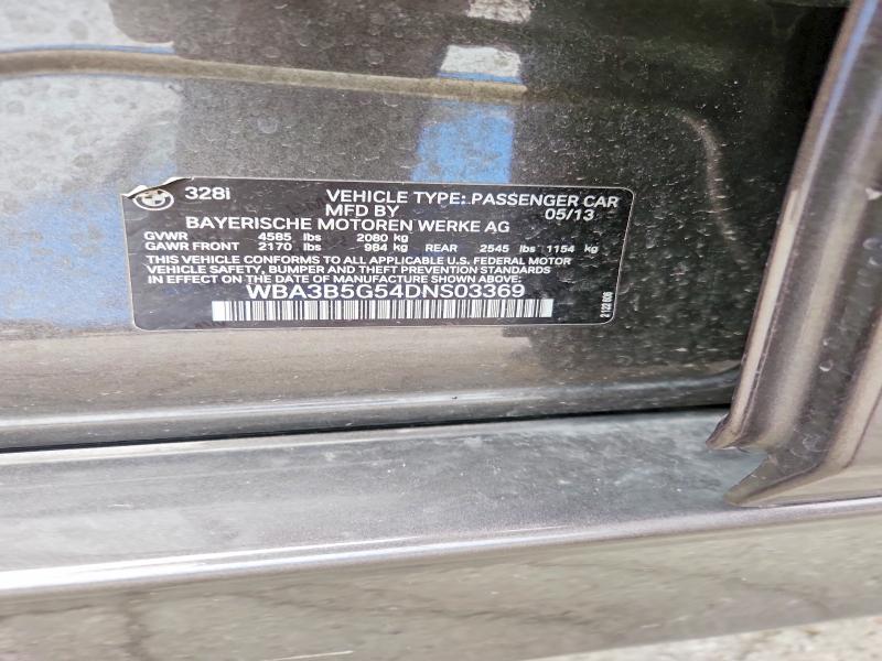Продажа на аукционе авто 2013 Bmw 328, vin: WBA3B5G54DNS03369, номер лота: 49540766
