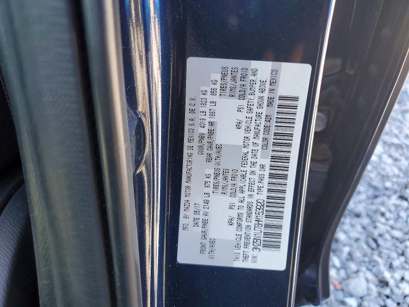 48972156 :رقم المزاد ، 3MZBN1U78HM153920 vin ، 2017 Mazda 3 مزاد بيع