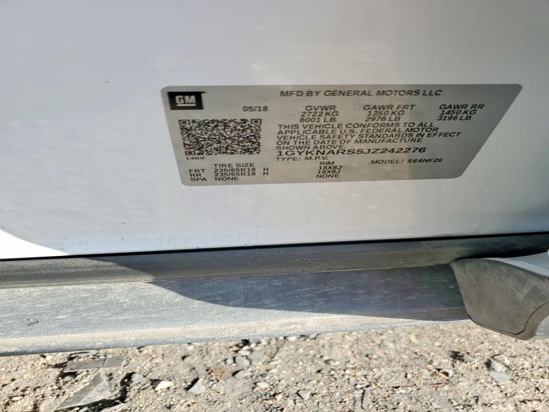 Продаж на аукціоні авто 2018 Cadillac Xt5, vin: 1GYKNARS5JZ242276, номер лоту: 49316106