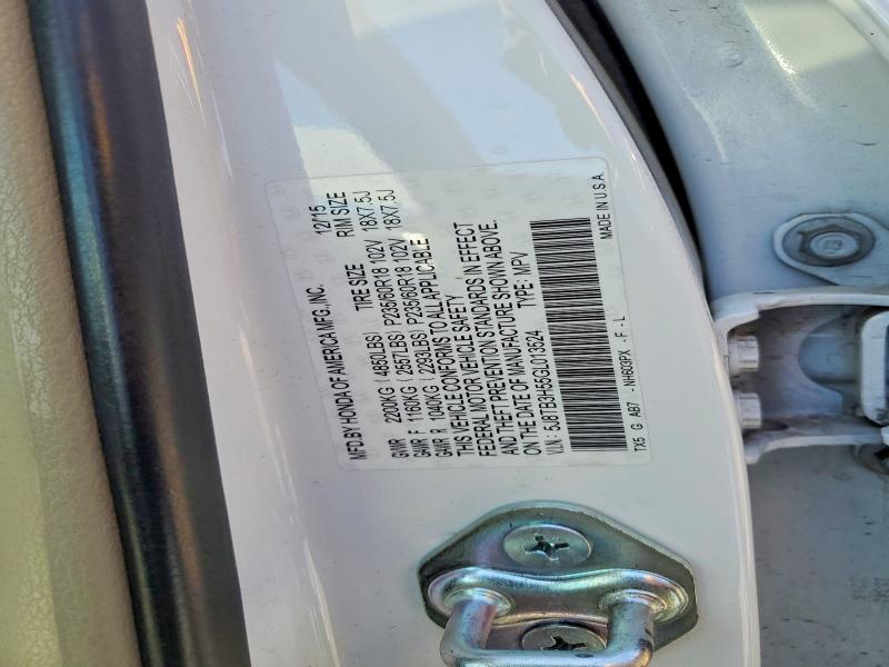 Aukcja sprzedaży 2016 Acura Rdx, vin: 5J8TB3H55GL013524, numer aukcji: 48799066
