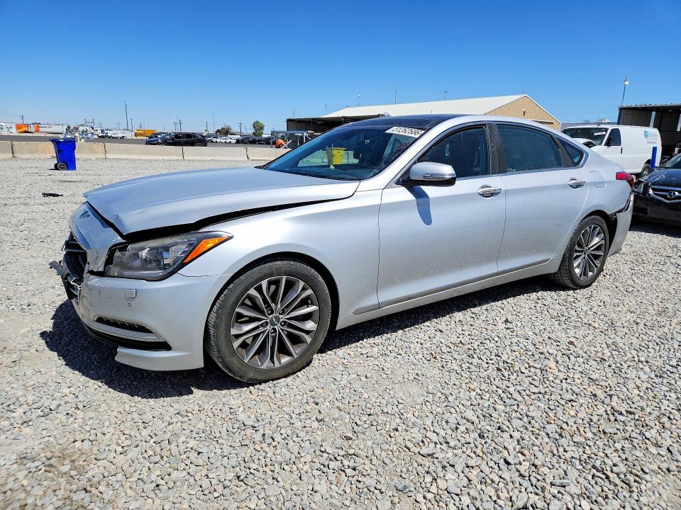 2015 Hyundai Genesis მანქანა იყიდება აუქციონზე, vin: KMHGN4JEXFU016298, აუქციონის ნომერი: 51262686