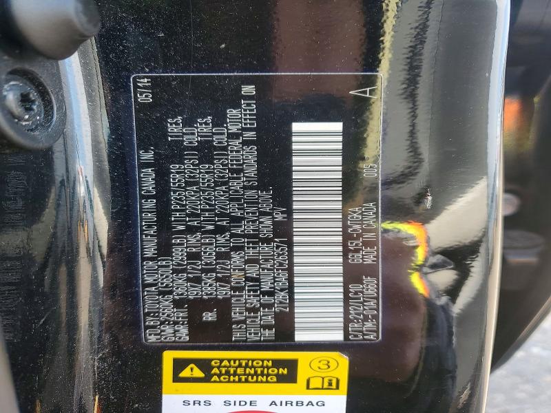 51271176 :رقم المزاد ، 2T2BK1BA6FC263571 vin ، 2015 Lexus Rx 350 مزاد بيع