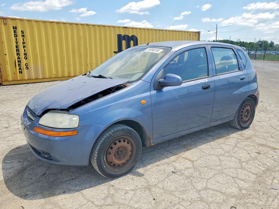 Продаж на аукціоні авто 2004 Chevrolet Aveo, vin: KL1TD62644B253832, номер лоту: 51694016