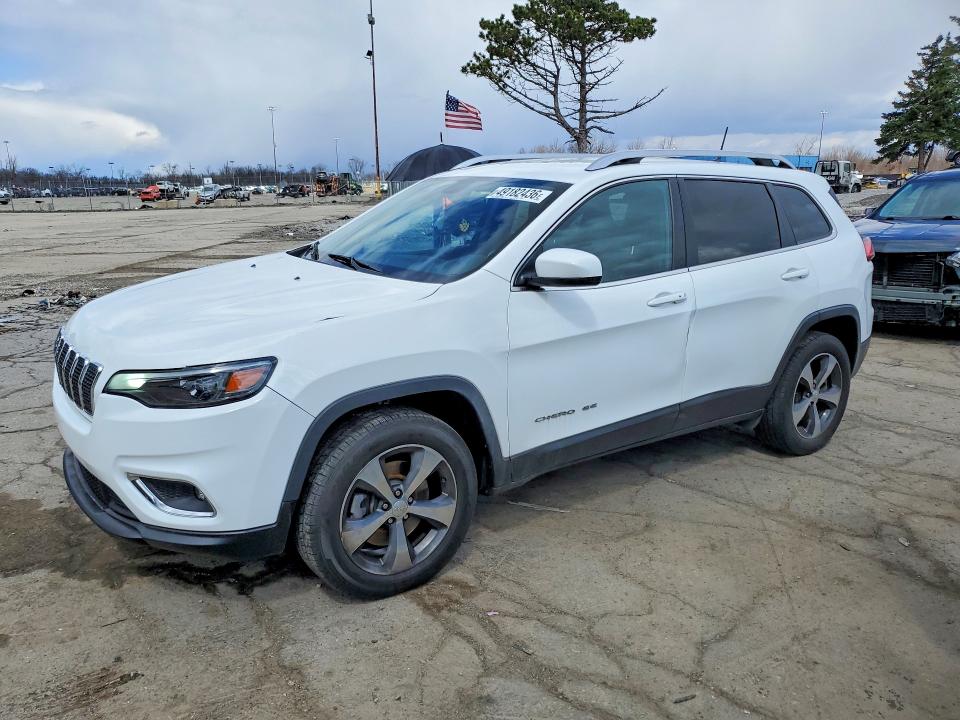 49182436 :رقم المزاد ، 1C4PJMDX9KD168998 vin ، 2019 Jeep Cherokee مزاد بيع