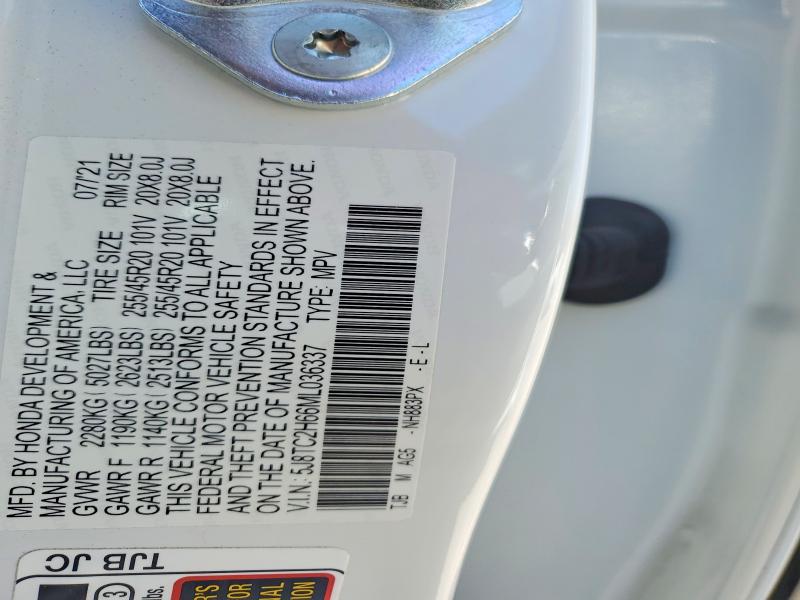 2021 Acura Rdx მანქანა იყიდება აუქციონზე, vin: 5J8TC2H66ML036337, აუქციონის ნომერი: 48410346